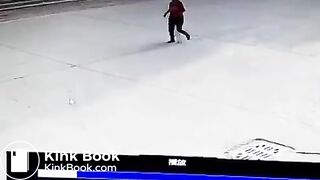 Explosion in the open