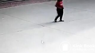 Explosion in the open