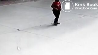 Explosion in the open