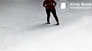 Explosion in the open