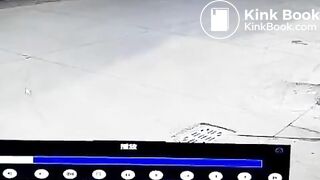 Explosion in the open