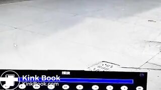 Explosion in the open