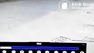 Explosion in the open