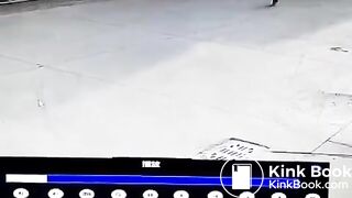 Explosion in the open