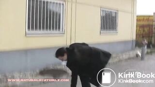 NSG nice brune poop in plaque egout