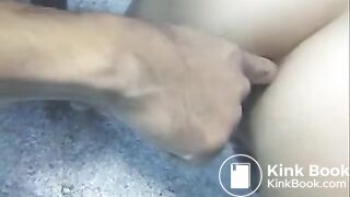 Japanese girl pooping underwater