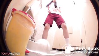 Japanese squatting poops