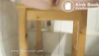 BLONDE SHIT BABE SHITTING