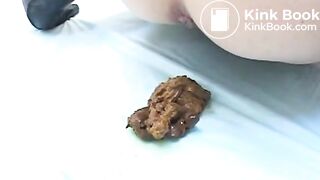 Small enema and big poop #3