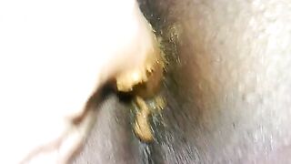Shit eating bbw ebony scat black dirty ass