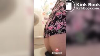 scat gf shitting for me