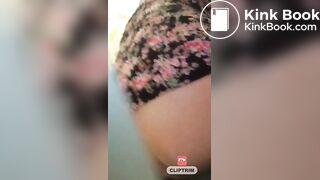 scat gf shitting for me