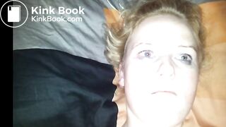 Redhead swallow shit