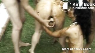 Outdoors BBW Scat Bottle Fuck