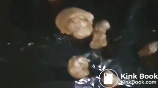 895 Huge lumpy poops