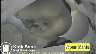 Japanese girl poops in the toilet