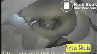 Japanese girl poops in the toilet