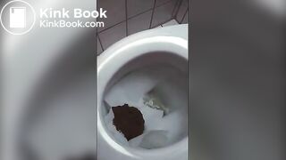 amateur shit all over the floor