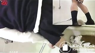 asian toilet blasting 1