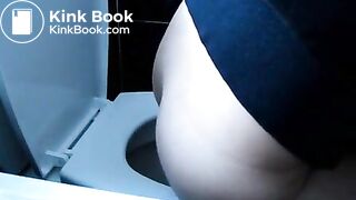 overhead-sideview toilet