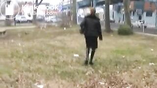 NSG Shitting in public parc