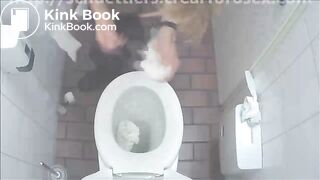 women pissing plus one with liquid diarrhea