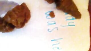 randysavage-91 She loves pooping for daddy;) (ebony scat)