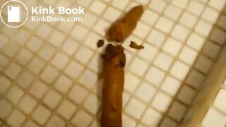 teen shits in bathroom