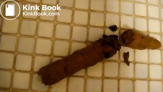 teen shits in bathroom