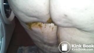 Granny shitting pooping grandma with diarrhea - Dirtyshack F