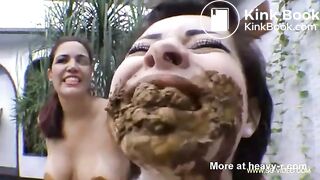 Petite Girl Eating Scat