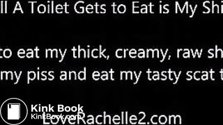 All A Toilet Gets to Eat is My SHIT!