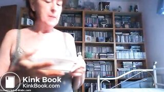 Granny eat her own Shit