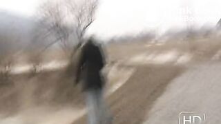 NSG good blond diarrhea in plage