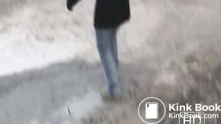 NSG good blond diarrhea in plage