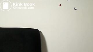 Shitting in Blue Bucket