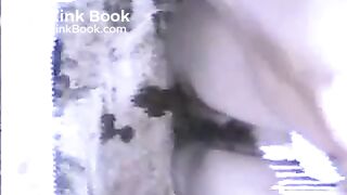 Girl with unshaven by a pussy pooping - Pooping and pissing