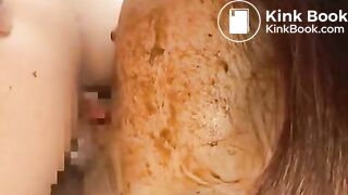 Japanese lesbian scat 79