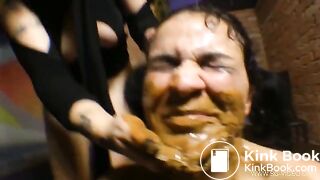 Julya forcing her to eat her shit