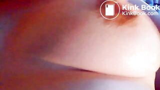 Touching her nipples