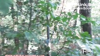 Woman shitting in the bushes - Pooping and pissing girls Poo
