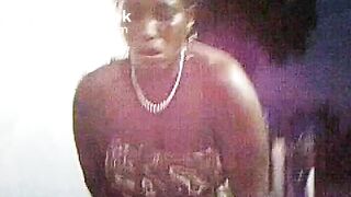 black slut - puke attack!