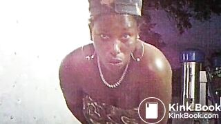 black slut - puke attack!