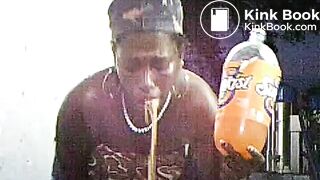 black slut - puke attack!