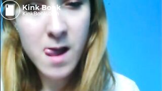 webcam girl lube bottle in ehr shitty ass and pee