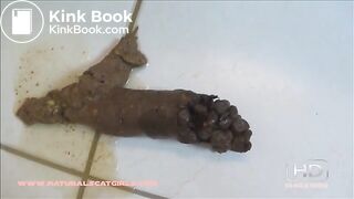 sweet shit on bathroom floor, hot close-up