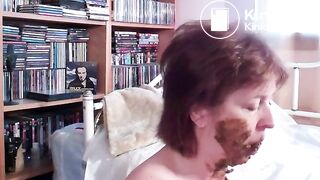 She Is Eating Shit