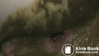 babe pooping into pantyhose