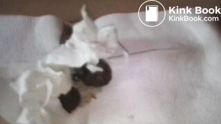 Mature lady's magnificent turd