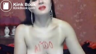 Model gets dirty on Skype